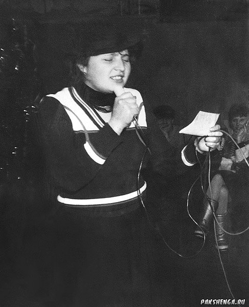 На новогоднем "Огоньке" 6 января 1986 года