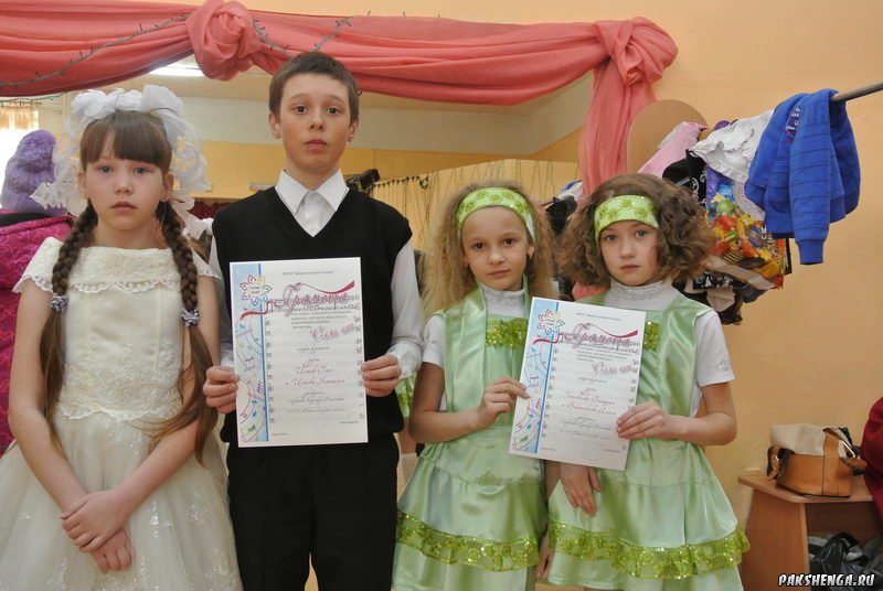 На районном вокальном конкурсе "7 нот" . 6 апреля, ДК поселка Лесобазы