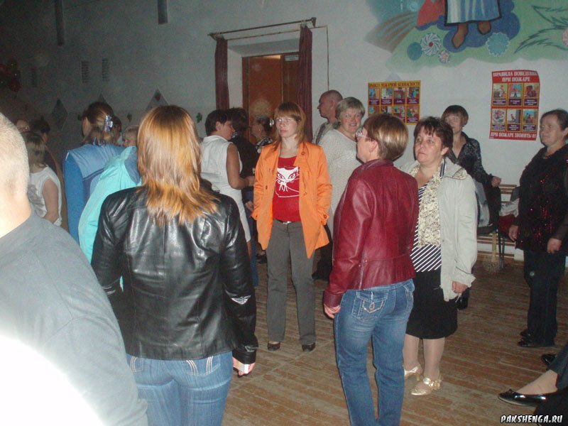 Дискотека  "День деревни" 2009 год