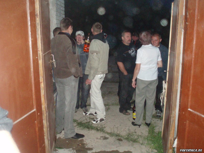Дискотека   "День деревни"  2009 год
