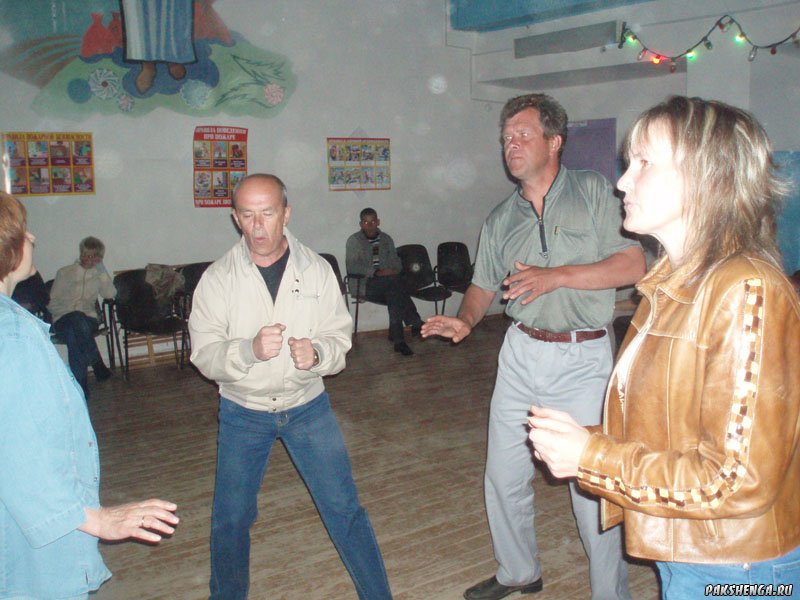 Дискотека   "День деревни"  2009 год