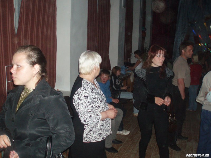Дискотека   "День деревни"  2009 год