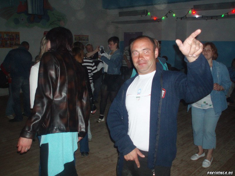 Дискотека   "День деревни"  2009 год