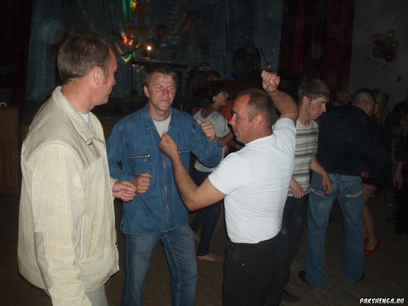 Дискотека "День деревни" 2009 год