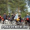 Автопробег "Молодежь - ветеранам". Передача Знамени от Пакшеньги Горке Муравьевской.