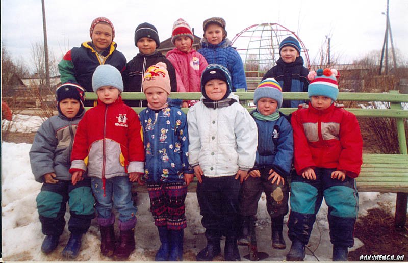 весна 2006 года. Старшая и подготовительная группы.
