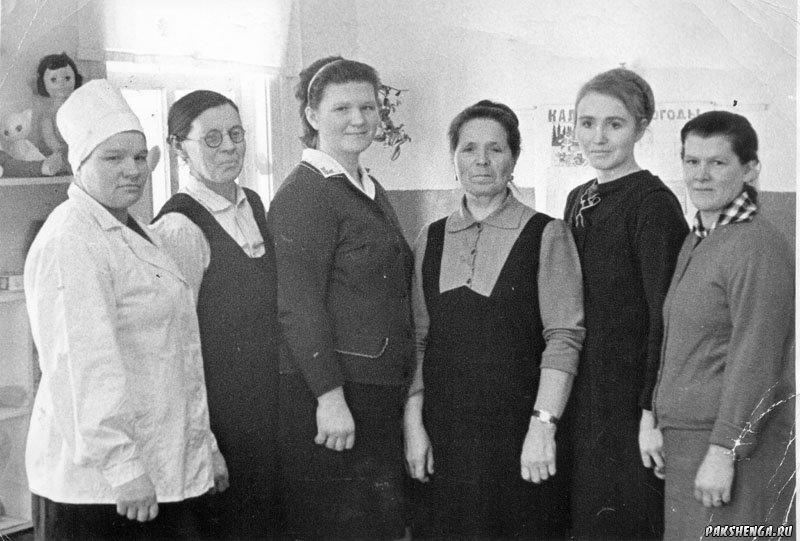 Работники детсада. Март 1973 года