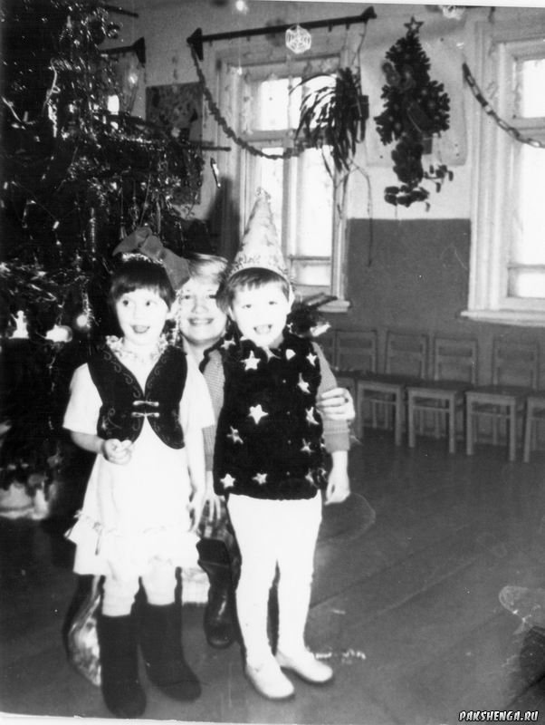 1985 год. Улас Люда, Болдырева Яна, Болдырева В. П.