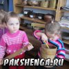 На экскурсии в Пакшеньгском музее. Апрель 2013 г.
