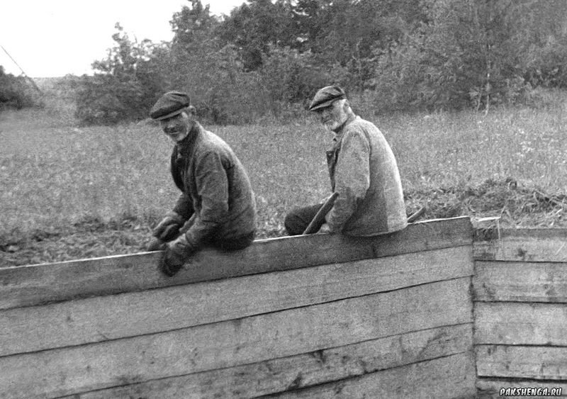 Лето 1963 года. Строительство "силосной ямы" на Марьином ручье