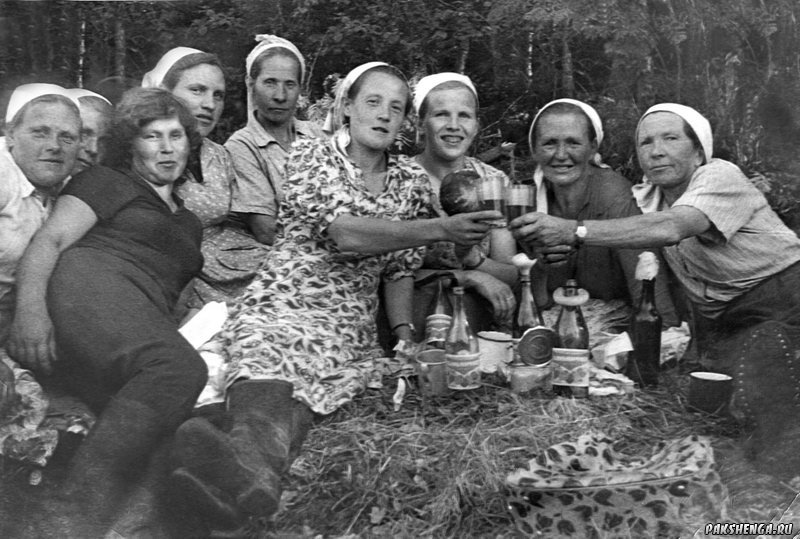 Сенокос на Озидях. "Догребки"