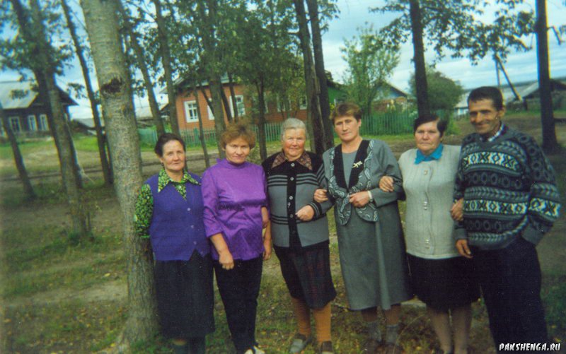Сентябрь 2000г. Жители д. Кулаково-Подгорье
