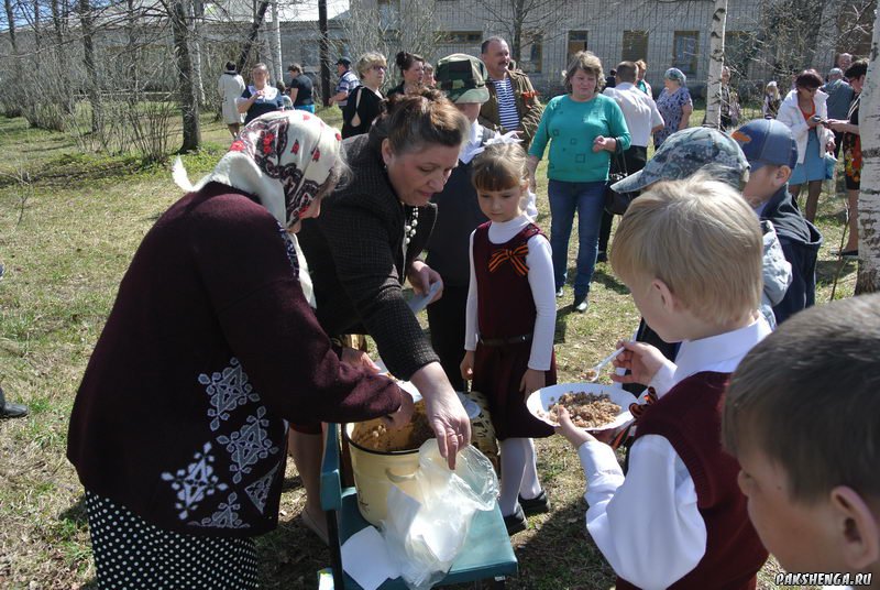 На митинге 9 мая 2015 года