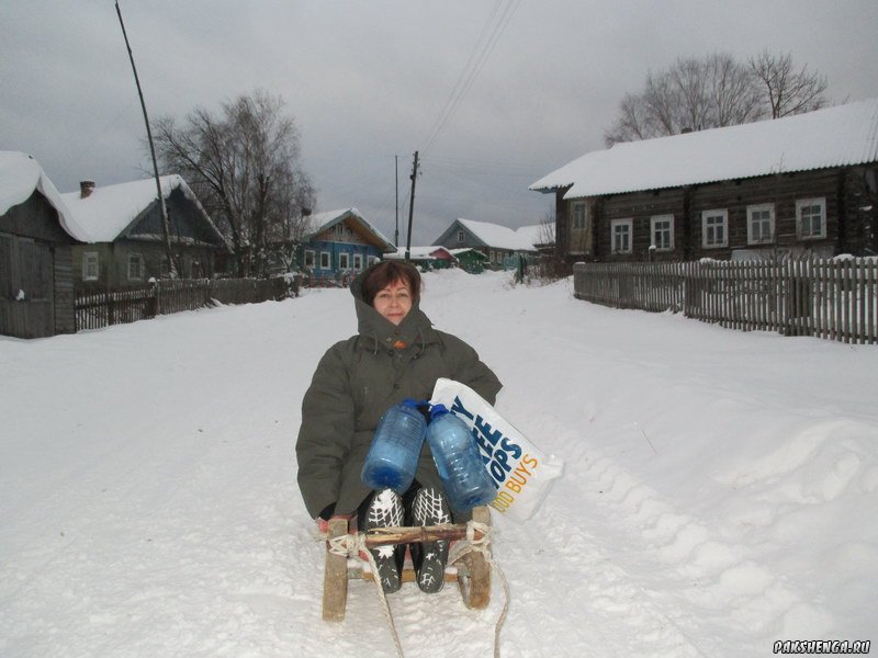За водой. д. Кулаково 25 ноября 2015