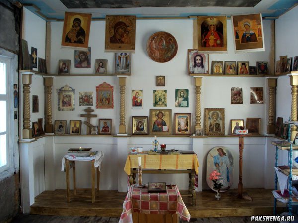 В Раменской часовне Георгия Победоносца Февраль 2014 г.