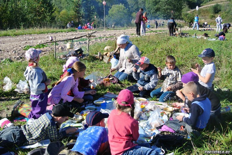 Школьный турпоход, сентябрь 2013 г