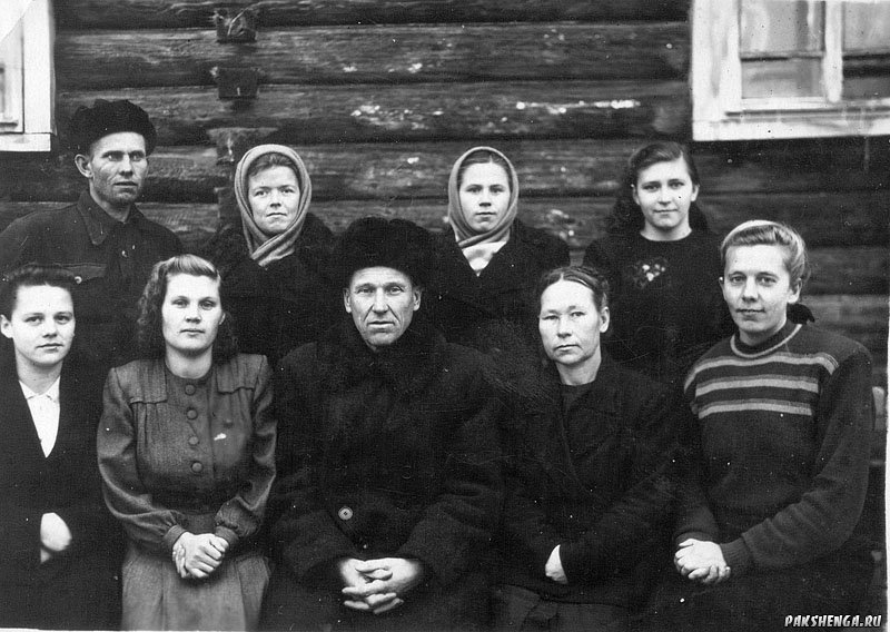 1952 год. Учителя Пакшеньгской школы