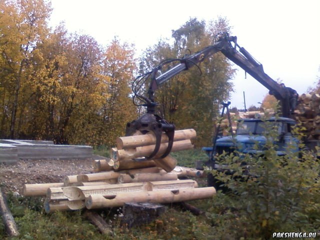 19 и 20 сентября привезен сруб церкви