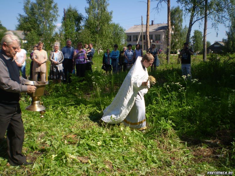 Чин освящения  места под строительство церкви 5.06.2012