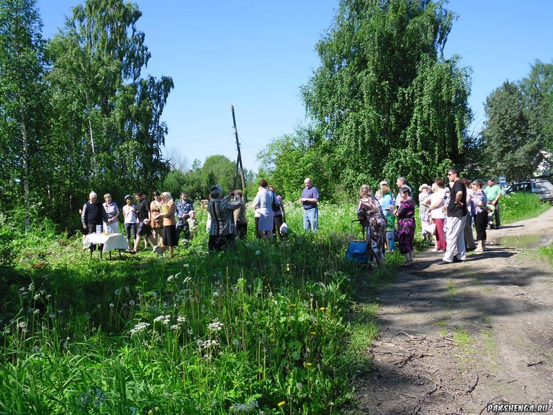 Чин освящения  места под строительство церкви 5.06.2012