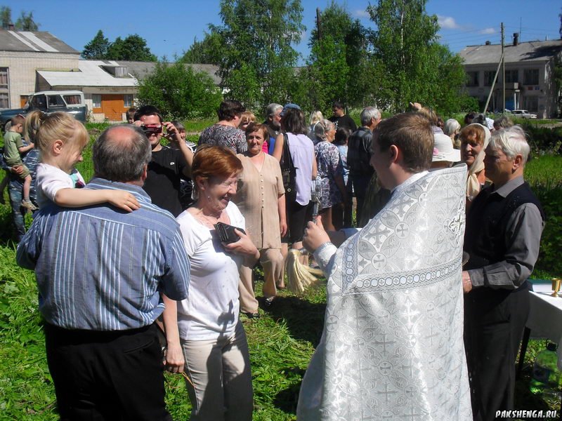 Чин освящения  места под строительство церкви 5.06.2012