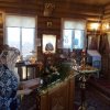 22 ноября, в день рождения святой блаженной Матроны Московской. Праздничный молебен. Службу провел о. Сергей (Тараканов)