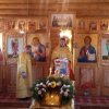 22 ноября, в день рождения святой блаженной Матроны Московской. Праздничный молебен. Службу провел о. Сергей (Тараканов)