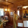 22 ноября, в день рождения святой блаженной Матроны Московской. Праздничный молебен. Службу провел о. Сергей (Тараканов)