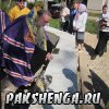 д. Пакшеньга 31 августа приезд Владыки Василия для освящения фундамента строящегося храма в честь св. блаж. Матроны Московской.