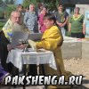 д. Пакшеньга 31 августа приезд Владыки Василия для освящения фундамента строящегося храма в честь св. блаж. Матроны Московской.