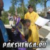 д. Пакшеньга 31 августа приезд Владыки Василия для освящения фундамента строящегося храма в честь св. блаж. Матроны Московской.