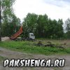 Отсыпка под фундамент. 4 июня 2013 г.
