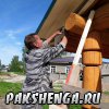 Обустройство крыльца. Июнь 2015 г.