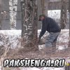 Работы по очистке территории от кустарника. Апрель 2015 г
