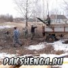 Работы по очистке территории от кустарника. Апрель 2015 г